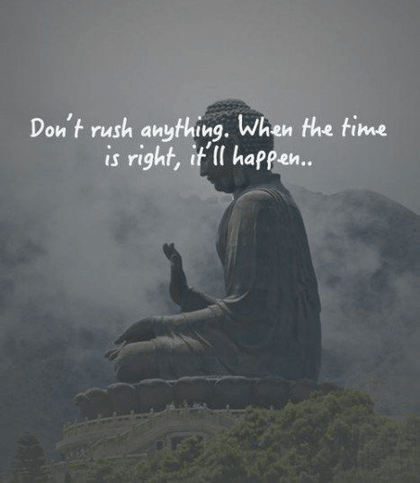 Don't rush anything.  When the time is right, it'll happen.
b.link/6ehzf
#yoga