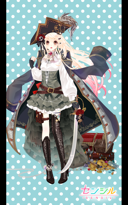 海賊コーデのtwitterイラスト検索結果