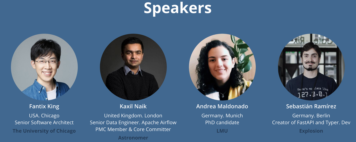 kaxil's tweet image. I will be speaking at @piterpy (Russian Python 🐍 Conference) tomorrow on "What's upcoming in @ApacheAirflow 2.0" 🚀. The talk will be aired both in English & Russian 🙂
#PiterPy #PiterPy2020