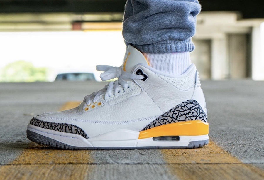 jordan 3 womens yellow