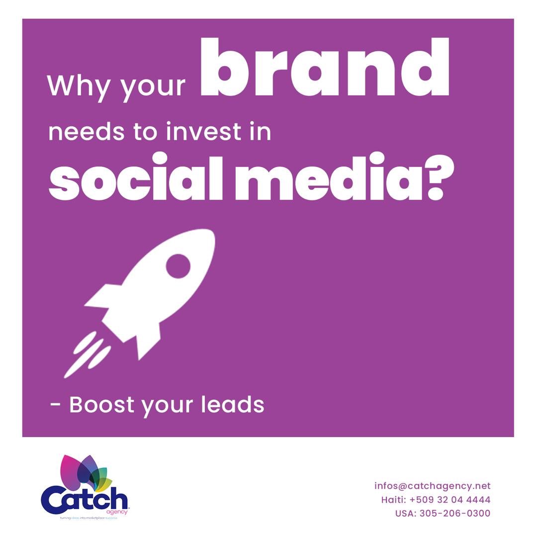 catchagencyht's tweet photo. Social media is one of the best ways to get your content out in the world. Through social media, there are ways to generate new leads and to nurture existing ones in your marketing database. We are here to help you! #catchagency #marketing #branding #advertising #digitalmarketing https://t.co/D3wQF6l3ct
