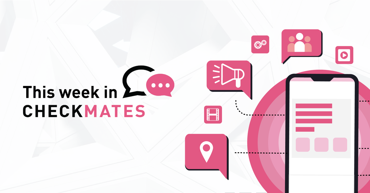 CPCheckMates's tweet photo. Dive into the latest community discussions, register for this week's #TechTalk on #Cloud Native #Security in the Era of Uncertainty, listen to the latest #CheckMatesGO podcast and so much more in #ThisWeekInCheckMates https://t.co/66Vim4O1Yk https://t.co/mQPY5JaZVv