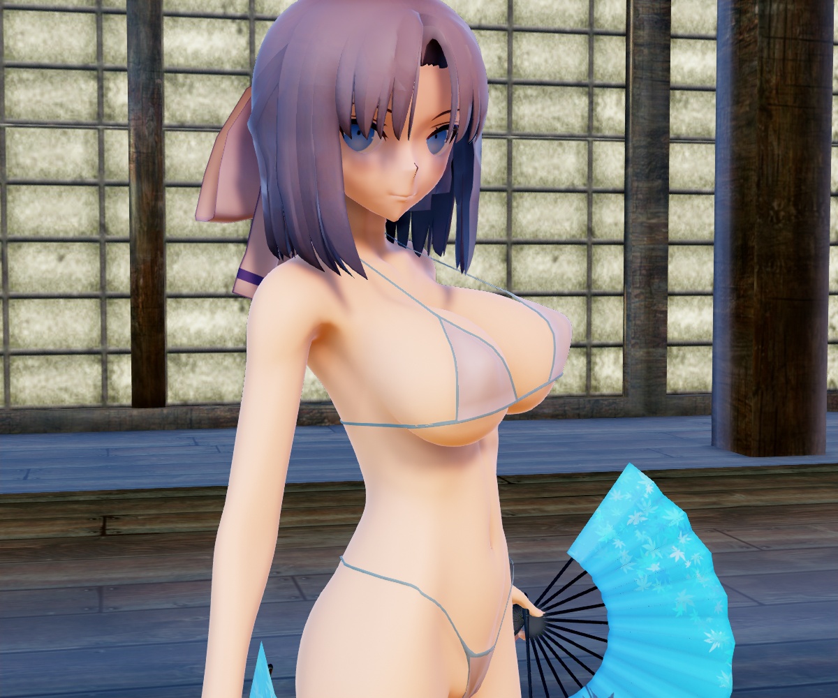 拙者、
カグラPBSで色々水着集めても
デフォの白水着が至高なので
結局着せ替えしないまま侍

#閃乱カグラ #シノマス  #雪泉 