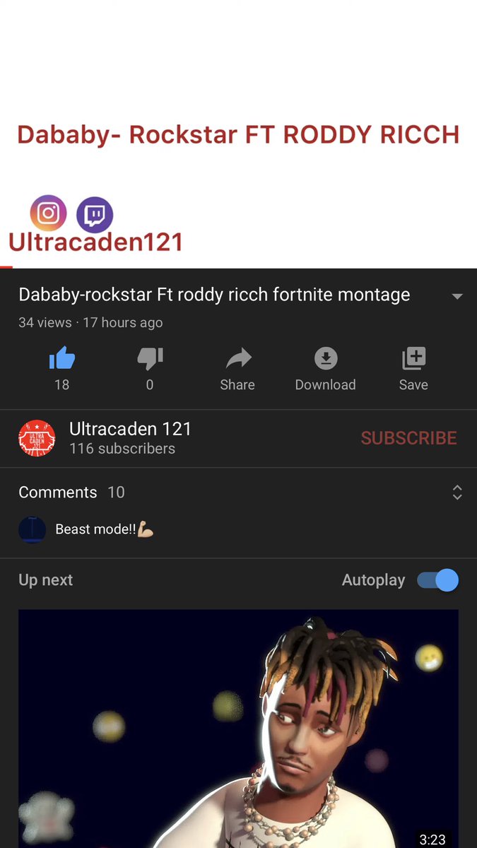 Chillingvibes11's tweet image. Please check out new video