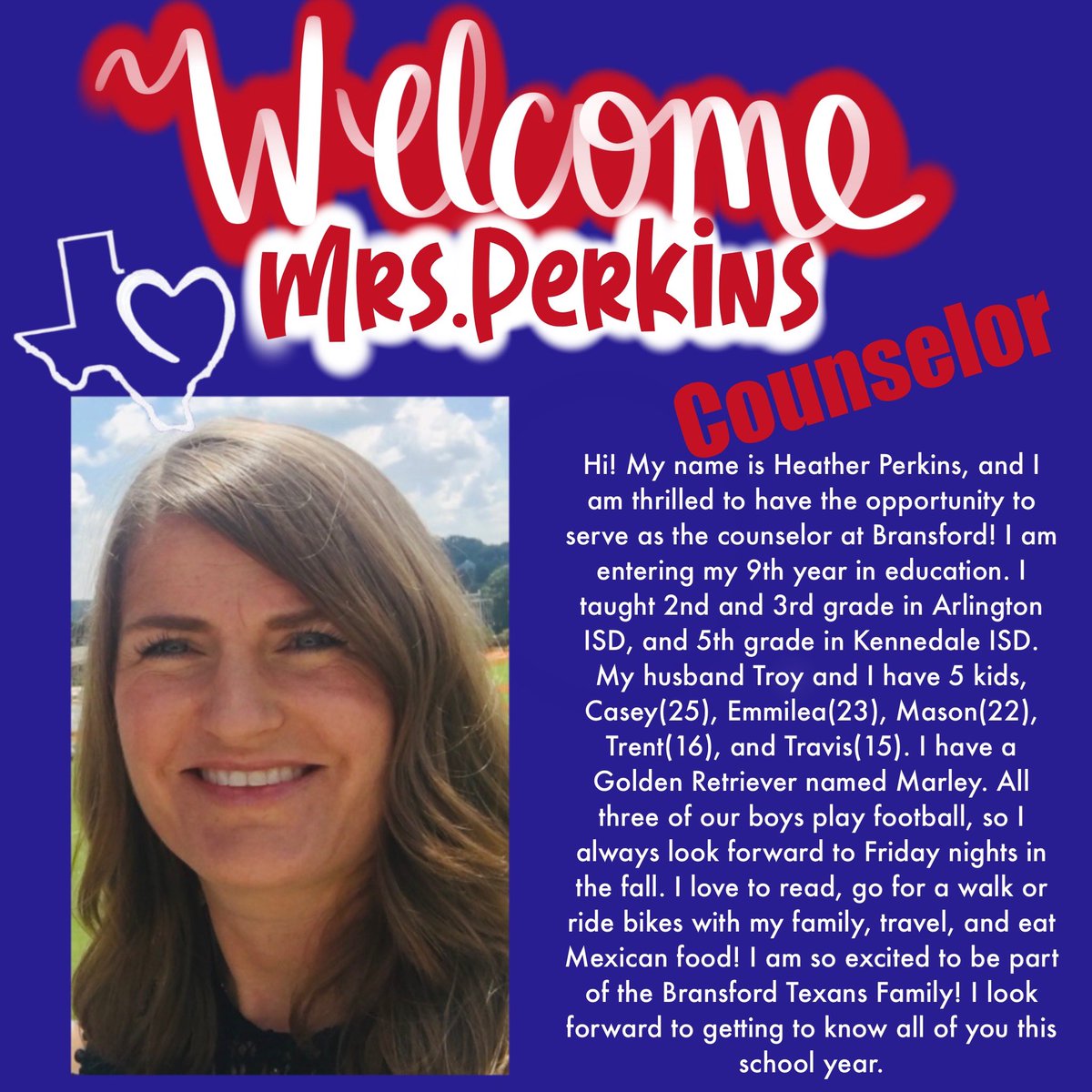 TheMrsMcClure's tweet photo. Please welcome our newest Texan! @GCISD @BESTexans #texan2step https://t.co/Prq0V9UhAx