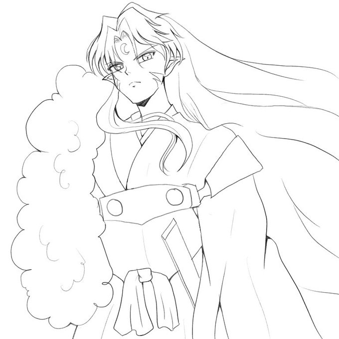 殺生丸のtwitterイラスト検索結果 古い順