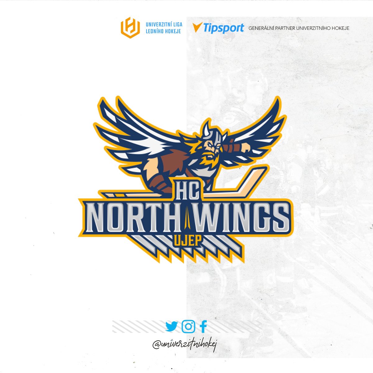 unihokej's tweet photo. Je to oficiální! Je nás 9!
🦅 novým týmem ULLH je HC North Wings Ústí nad Labem! 🏒
🔎 otázkou ale je - je to letos poslední přírůstek do ULLH? 😜
@hcnorthwings #ULLH #UniverzitniHokej #UstiNadLabem #UJEP https://t.co/OfM76SabV6