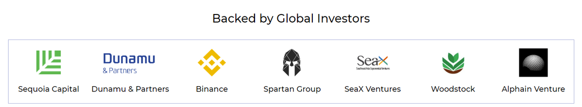 9/  @BandProtocol is backed by traditional VC powerhouse  @sequoia and crypto heavyweight  @binance & more.These VC's conduct extensive DD and I'm sure they are looking at 100x opportunities, they invest for billions, not millions.