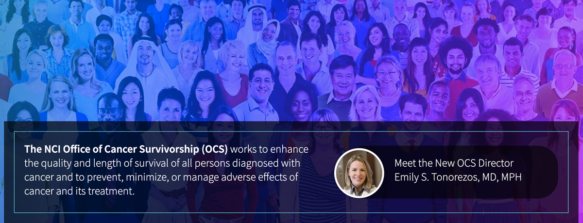 NCI Cancer Control (@ncicancerctrl) on Twitter photo We <a href="/theNCI/">National Cancer Institute</a> are thrilled to welcome Dr. Emily Tonorezos as Director of NCI’s Office of Cancer #Survivorship. We look forward to her leading the way to better understand & address the challenges faced by #cancer survivors & their families. cancercontrol.cancer.gov/ocs We <a href="/theNCI/">National Cancer Institute</a> are thrilled to welcome Dr. Emily Tonorezos as Director of NCI’s Office of Cancer #Survivorship. We look forward to her leading the way to better understand & address the challenges faced by #cancer survivors & their families. cancercontrol.cancer.gov/ocs