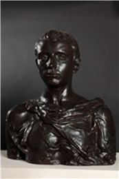 FondationCalvet's tweet photo. Exposé dans le Musée Calvet, ce buste montre le génie naissant de celle qui saisit « l'intensité éphémère » de ses sujets. À 20 ans, Camille Claudel réalise le buste en bronze de son frère à 16 ans : Jeune Romain. Elle se fait remarquer par Rodin dont elle devint la muse. https://t.co/nYhVmzb3IA