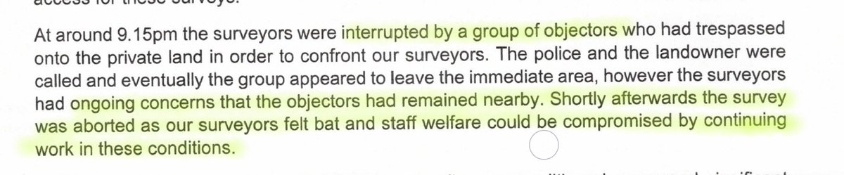 What  @NorfolkCC FAIL to say here is that these observers gathered evidence of poor practice by contractors, who were failing to follow strict COVID 19 protocols for bat trapping. Video evidence shows no intimidation or obstruction.