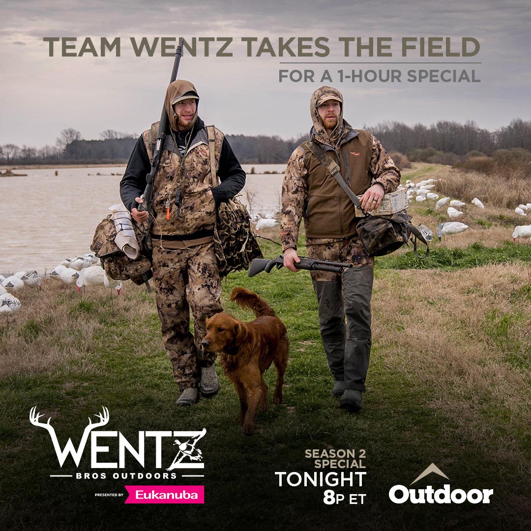 Carson Wentz and his brother, Zach, make their debut appearance on