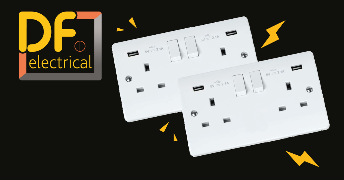 AUGUST OFFER! 🤩⚡️💡

TWO USB Sockets fitted for only £80! ✅

USB sockets - installed, fitted & tested.
Like for like replacements & within 15 miles of Llandudno.

DM to book! 🤩⚡️💡

 #NorthWales #NWalesHour #BusinessNorthWales #NorthWalesElectrician #NorthWalesHour #SmartHome