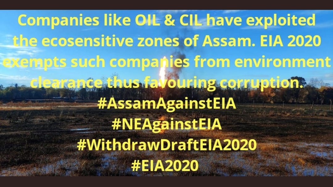 HoimontiD's tweet photo. ASSAM IS ALREADY BURNING! PLEASE DON'T MAKE US TO BURN MORE! RESPECT THE OPINION OF EACH ASSAMESE! 
@PrakashJavdekar @narendramodi 
@ndtv @KirenRijiju 
#AssamAgainstEIA https://t.co/hnYbDHcoJY