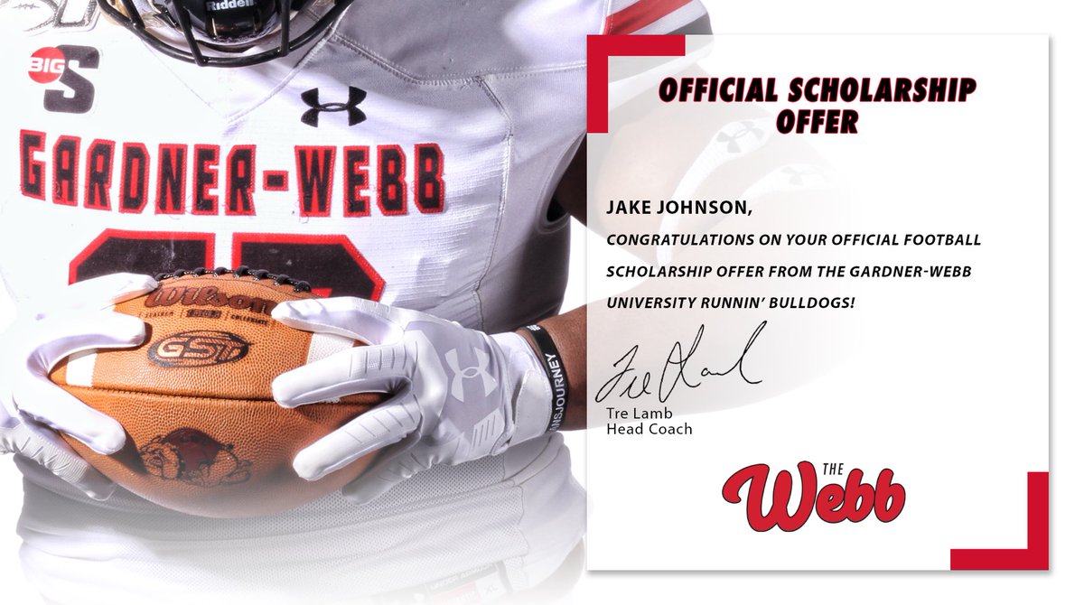 Thank you <a href="/CoachThornton61/">Jake Thornton</a>, @tlamb9, and the rest of the <a href="/GWUFootball/">Gardner-Webb Football</a> staff!!