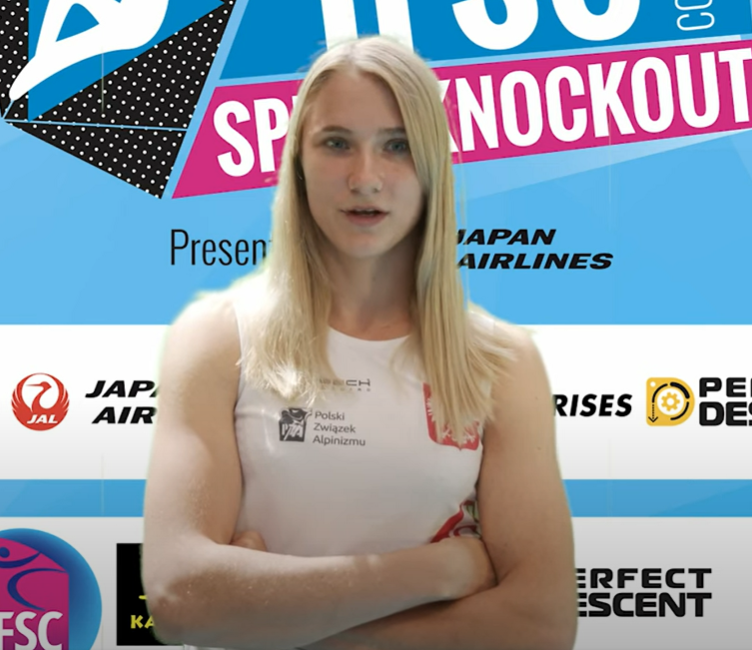 smaccino's tweet image. カルチカツインズの元「髪の赤いほう」アレクサンドラさんが優勝‼️👑🥇👏
今夏で高校卒業だと思うのでこれからますます伸ばしていくでしょう！紙一重ナタリアも上げていけーっ！！🇵🇱

#IFSCSpeedKnockout