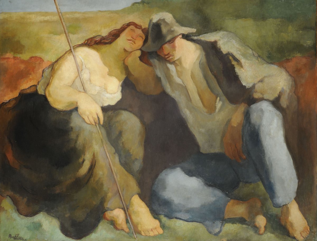 cenjauretche's tweet photo. 🎨 Artistas Latinoamericanos Horacio Butler. Oleo. "Siesta" 1926 #HoracioButler #CENAJ40años https://t.co/VRY0dtk1Py