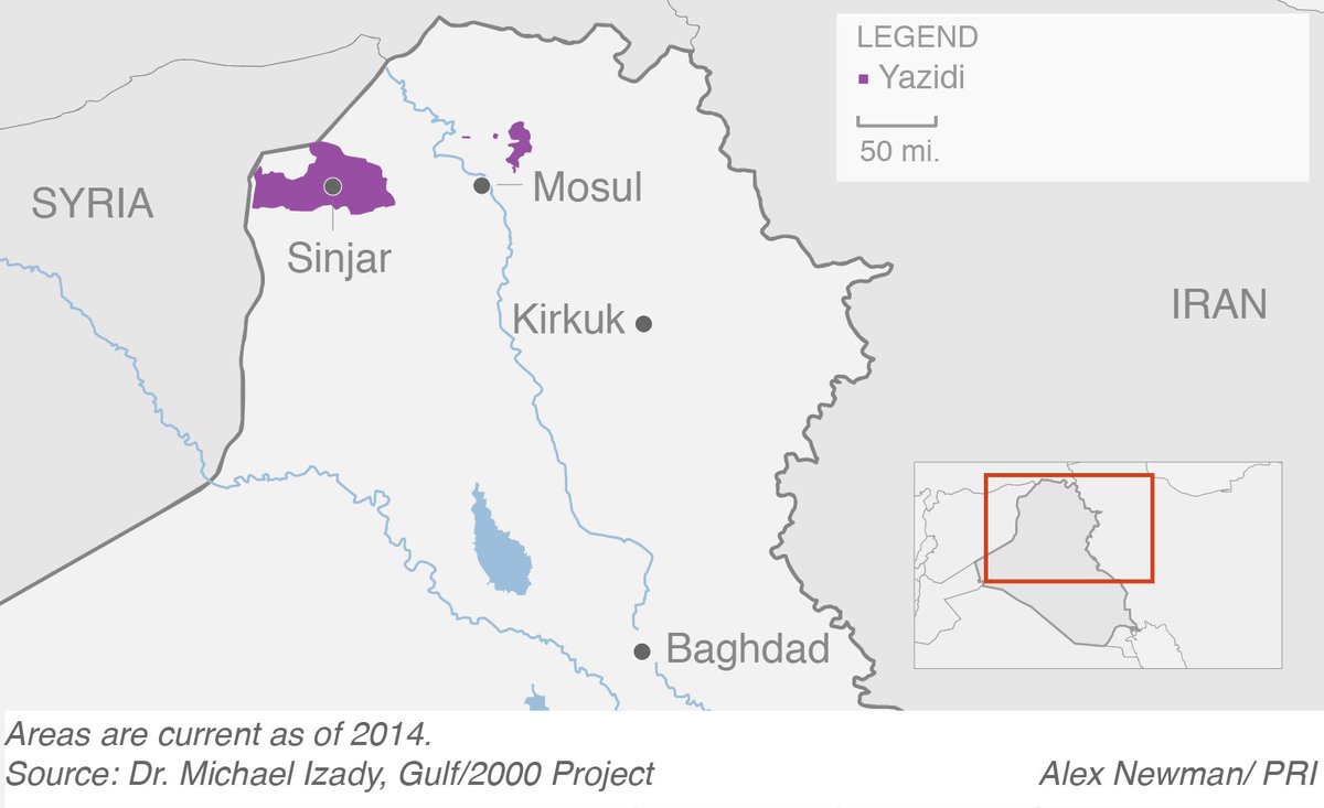 Following IS’s invasion, as many as 400,000 Yezidis from the Sinjar and Sheikhan districts were displaced, and the overwhelmingly majority of them remain in Internaly Displaced People (IDP) camps in Dohuk or have been left no choice but to relocate outside of Iraq.