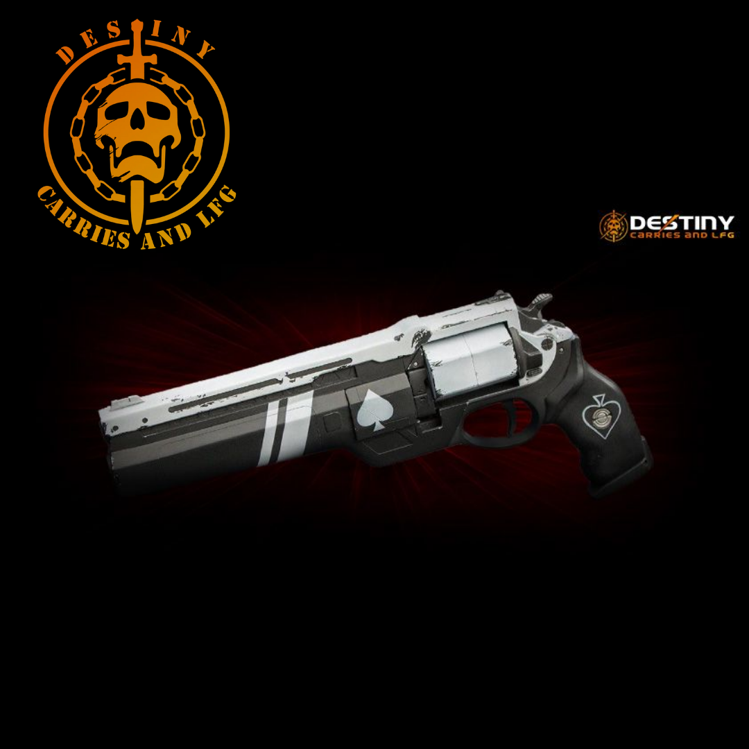 DestinyCarriesL's tweet photo. The Ace of Spades has been re-introduced with the Forsaken DLC.

Kill 5 invaders with a Hand Cannon in Gambit
Get 250 kills in Strikes with a Hand Cannon

And many more!

Learn about it at https://t.co/jvoSiSsuUK

#pvp #destinymemes #videogames #twitch https://t.co/aolQZXUycZ