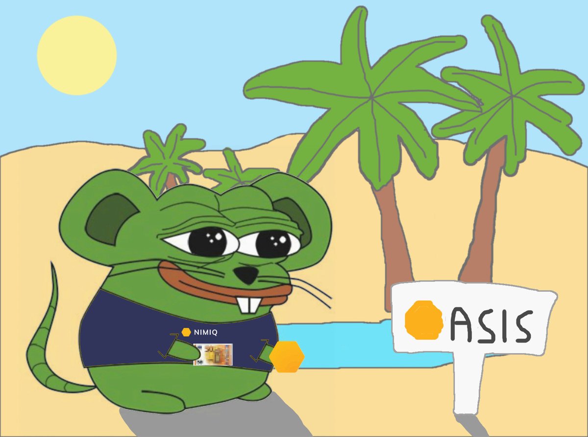 NimiqMemes's tweet photo. #Nimiq #OASIS in one pic https://t.co/X47SI4NZs7