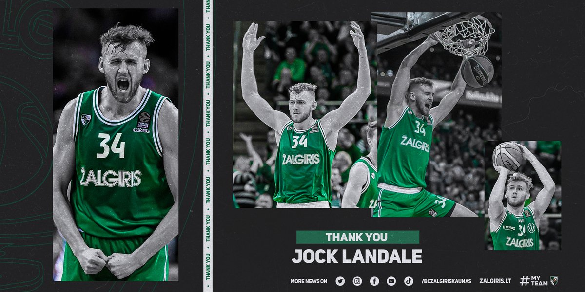 Zalgiris and @JockLandale have agreed to part ways, as the Aussie big man continues reaching his @NBA dream. Read more 👉 bit.ly/3gqLAF4