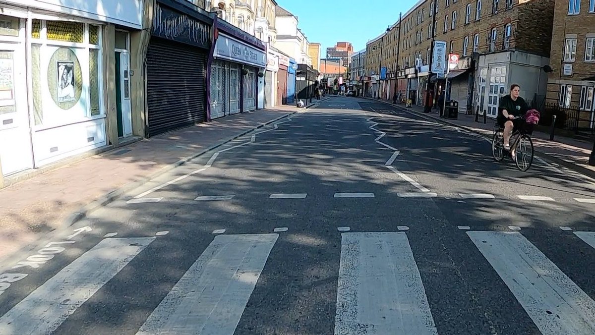 Lots of women - we chatted to one of these ladies who told us she'd never felt safe in the road before, and had previously ridden on the pavement. She was loving it!