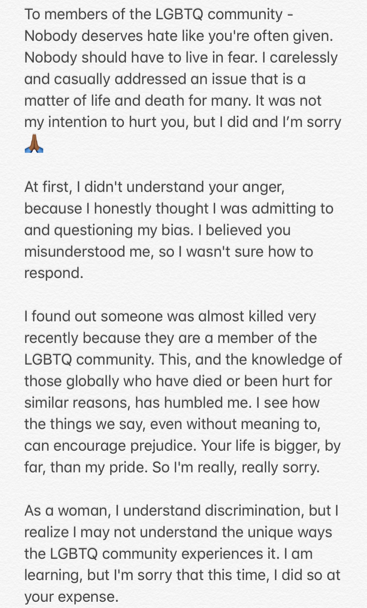 LGBT Apology: Simi accused of being selfish; missed Adekunle's story