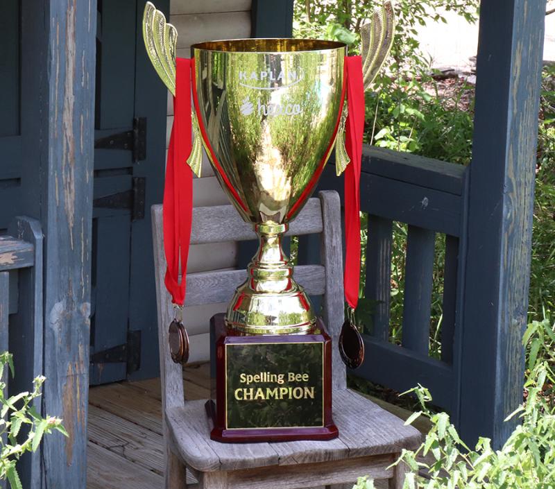 We wanted to thank @hexco for choosing Crystal Images Inc. to provide the trophy for their Virtual Spelling Bee Contest. We would also like to congratulate the online spelling bee champion Zaila! #spellingbee #onlinespellingbee