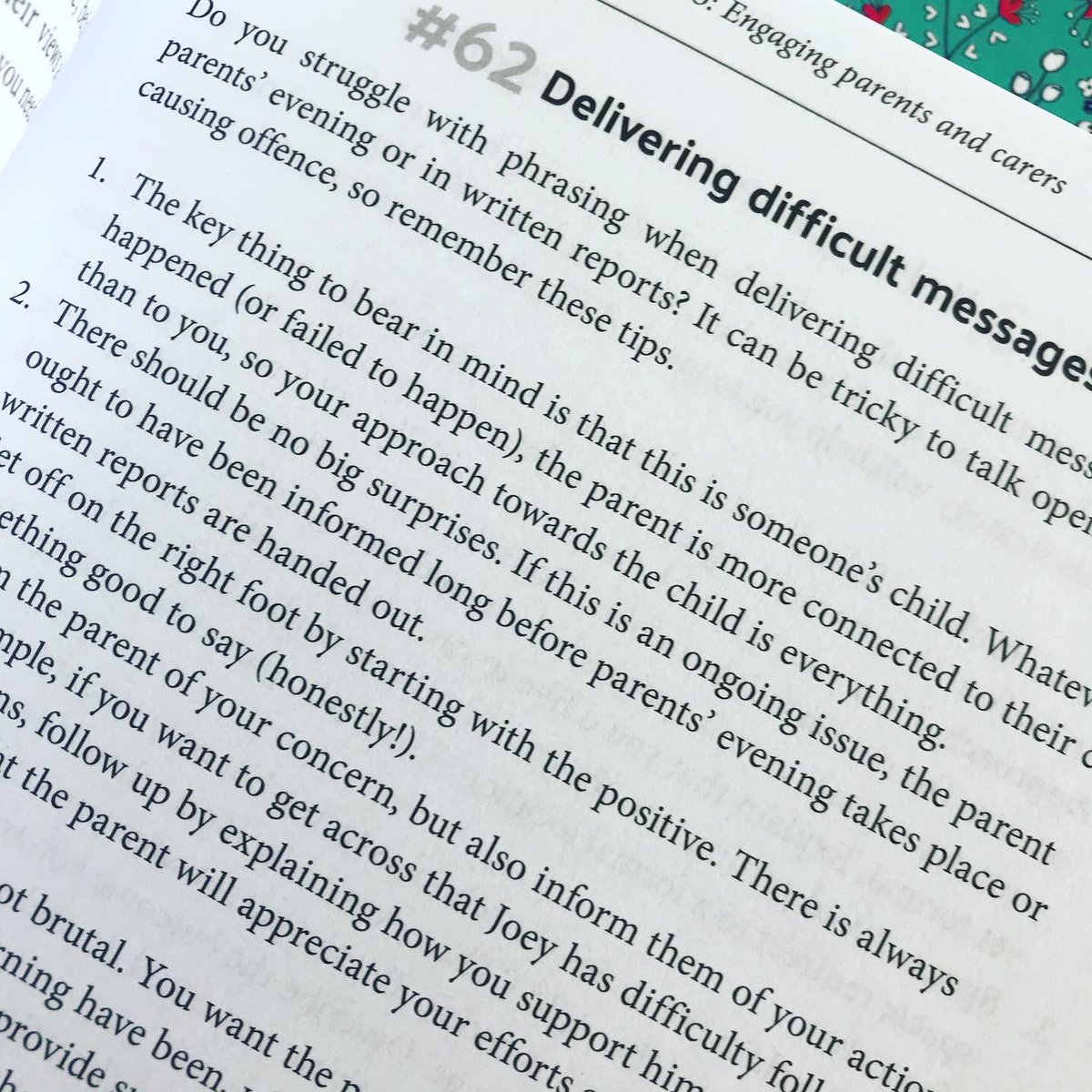 Any ITT / NQT / RQTs dropping in on my feed - this book is just what you need! It’s an excellent ‘dippy’ book - taking you straight to the heart of the matter. So many ideas / strategies and go-tos! Written by <a href="/BeechHanna/">Hanna Beech</a> &amp; <a href="/TeacherToolkit/">🇬🇧 TeacherToolkit.co.uk</a> it’s full of good stuff! ❤️