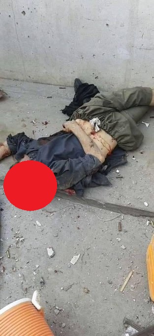MORE IMAGES of dead bodies of (alleged) attackers.  #Jalalabad  #Nangarhar  #Afghanistan