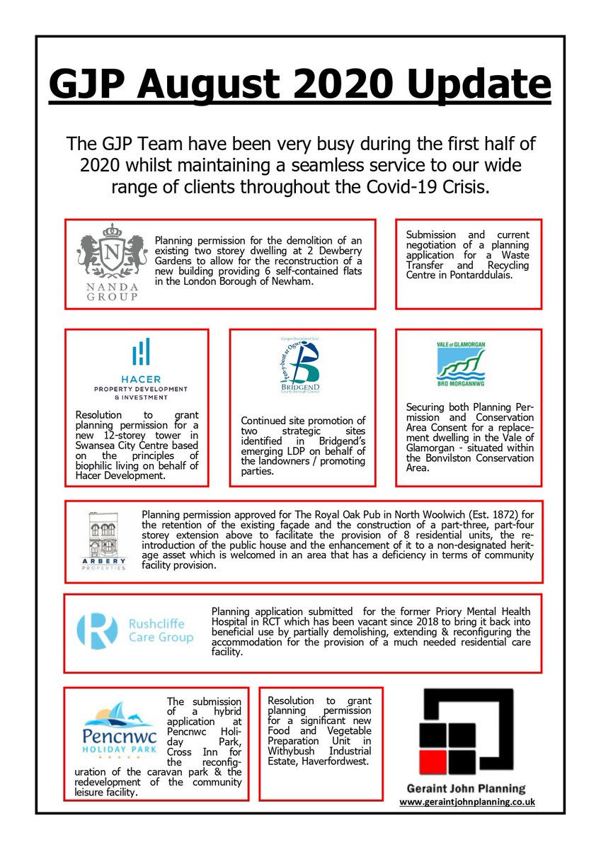 Here’s what we’ve been up to so far this year! #planning #approvals #GJP