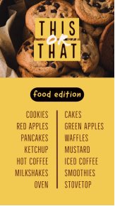 LewisDining's tweet image. Take your pick! #ThisOrThat #DiningEdition