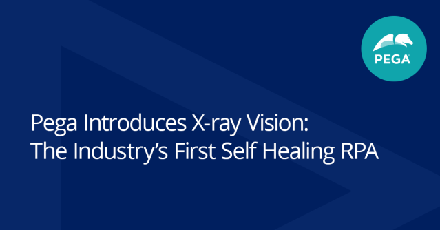 LowCodeNoCode's tweet image. Introducing X-ray Vision - the industry's first self-healing robotic process automation (RPA) capability to detect and fix broken bots with no human intervention. pe.ga/2Pm0sJ6