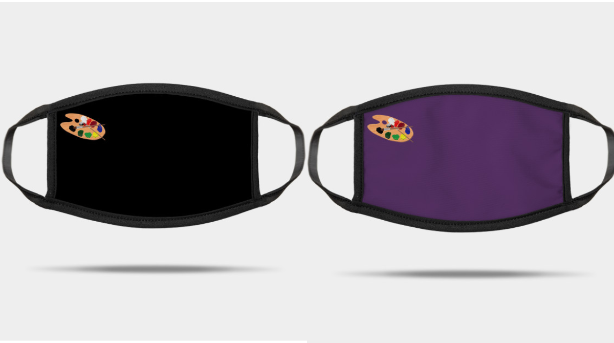 ArtByLM2's tweet image. Check out this 'Small Wooden Artist Palette (Black Background)' design by me for art lovers on masks and other items at  @TeePublic teepublic.com/mask/12630845-… #masks #facemasks #funfacemasks #artist #artfacemasks #artfacemask #artistpalette #artistfacemask #artistmask #artlover