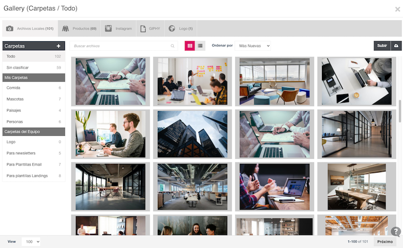 datacrushLA's tweet photo. Comparte y colabora con tu equipo: nueva galería multimedia de DataCrush #marketingautomation #emailmarketing #socialtools https://t.co/JBQmPB5Ikm