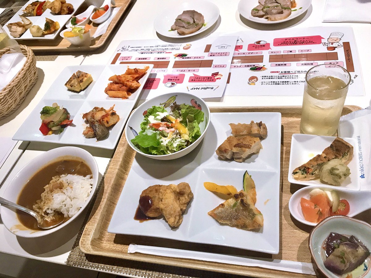 Daisuke Kyon A Twitter たまにはランチにオシャレブッフェでもって事で 博多にあるホテル日航福岡の2階にある カフェレストラン セリーナ へ 健康的なお野菜や飲み物も食べ飲みしつつ カレーは安定のおかわりまでしてお腹いっぱいw Daisuke Kyon A Twitter たまにはランチにオシャレブッフェでもって事で 博多にあるホテル日航福岡の2階にある カフェレストラン セリーナ へ 健康的なお野菜や飲み物も食べ飲みしつつ カレーは安定のおかわりまでしてお腹いっぱいw