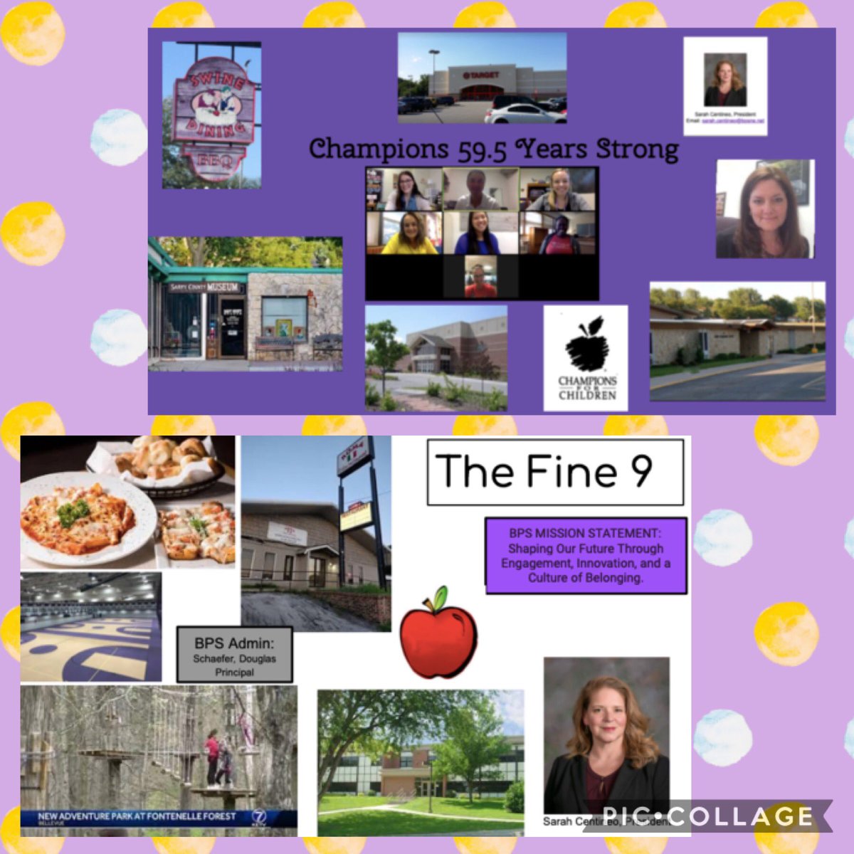 KTFiala's tweet photo. Welcome to @BellevueSchools new teachers. It is a great place to be!!! New teachers went on a virtual scavenger hunt to explore the Bellevue district and community. Look at all these amazing people & places we have in Bellevue. #teamBPS #connectingtothecommunity https://t.co/VYgYSX8Q1z