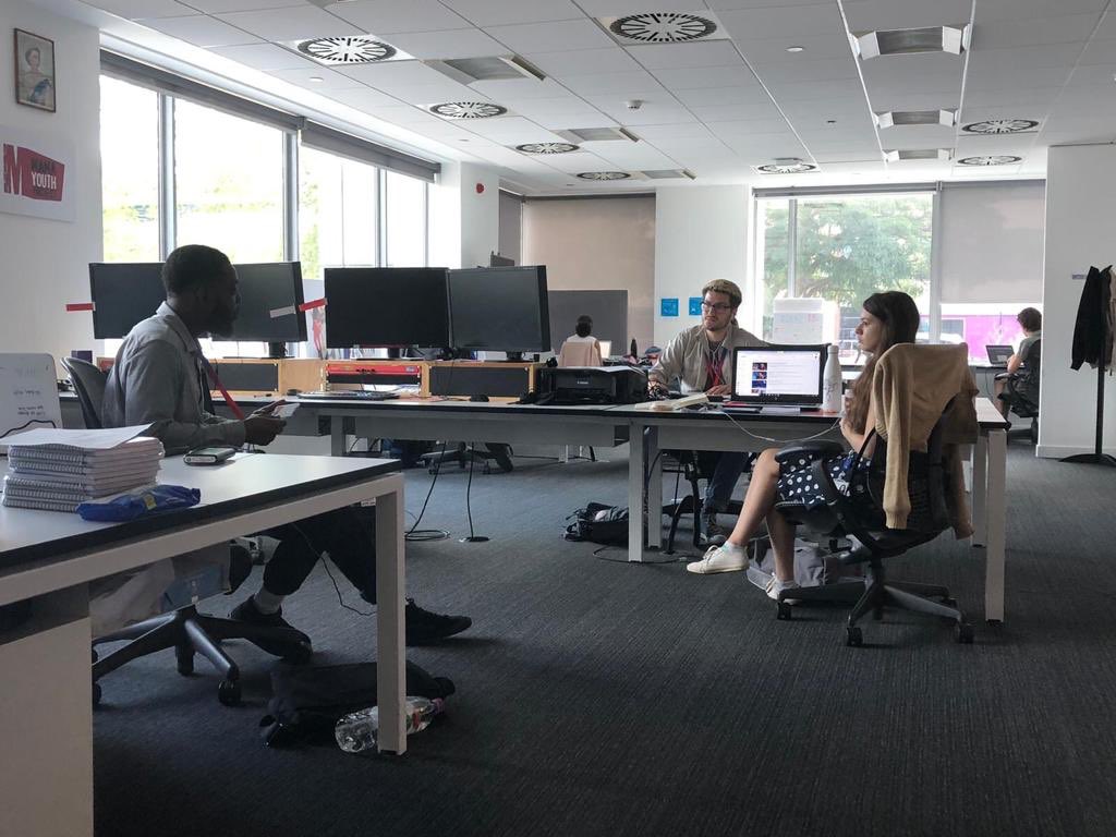 Last week saw another great week of training! Not forgetting our zoom sessions too! Here’s to the 3rd week of training! #training #tvtraining #covid #wontstopus #mamayouth