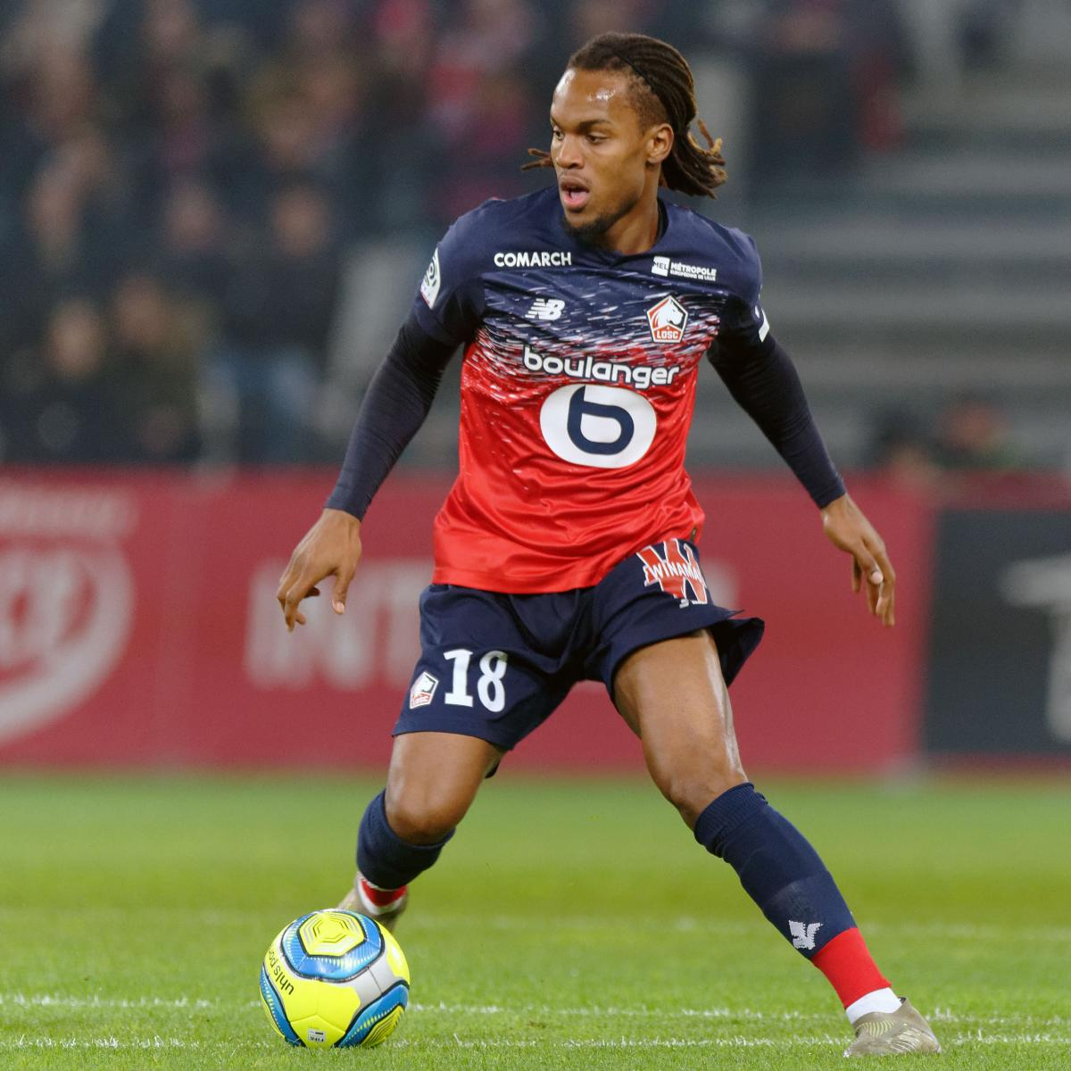 Renato Sanches:A true comeback for Sanches - he's an outlier in key passes, touches in total, touches in middle 3rd, target in passes, SCA through dead ball situations, passes made to switch the play.He's clearly having his renaissance at Lille.