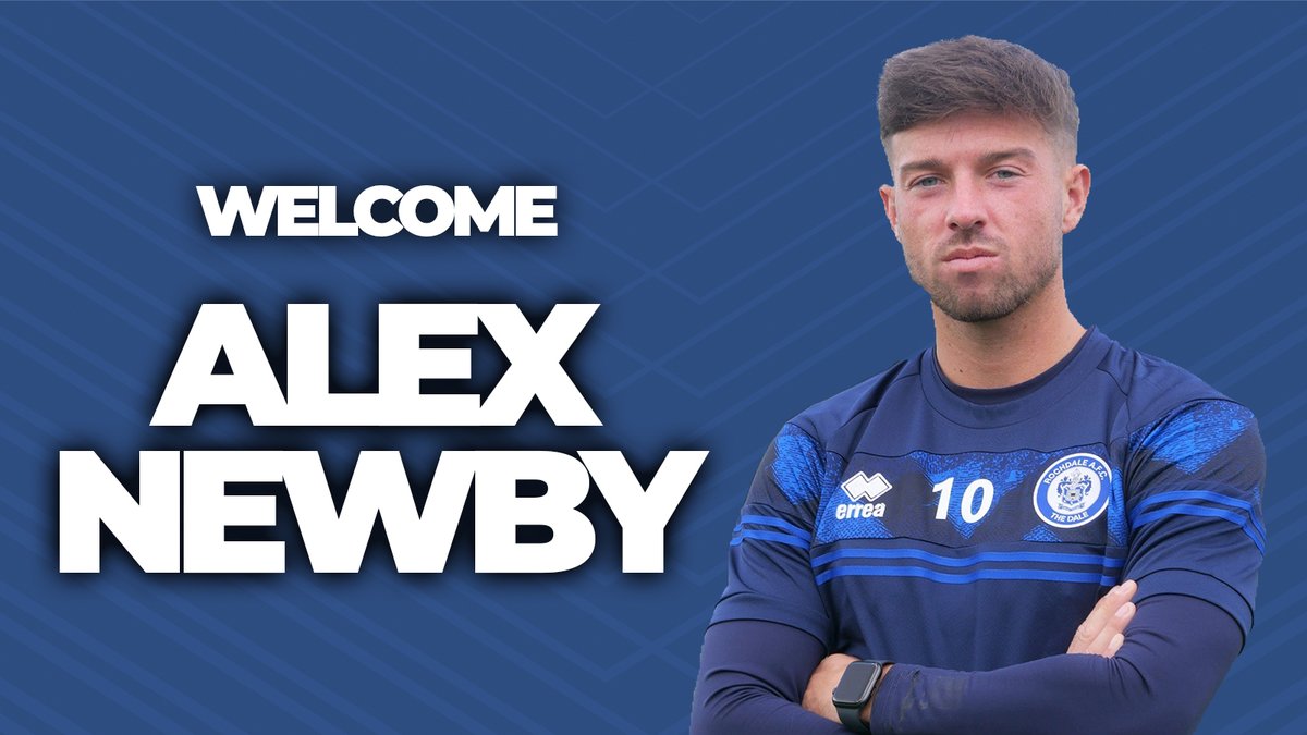 officiallydale's tweet image. ✍️ Rochdale Football Club is delighted to announce the signing of Alex Newby! 

He has penned a two-year deal with the Club. 

Read more 👉 rochdaleafc.co.uk/news/2020/augu… 

#RAFC