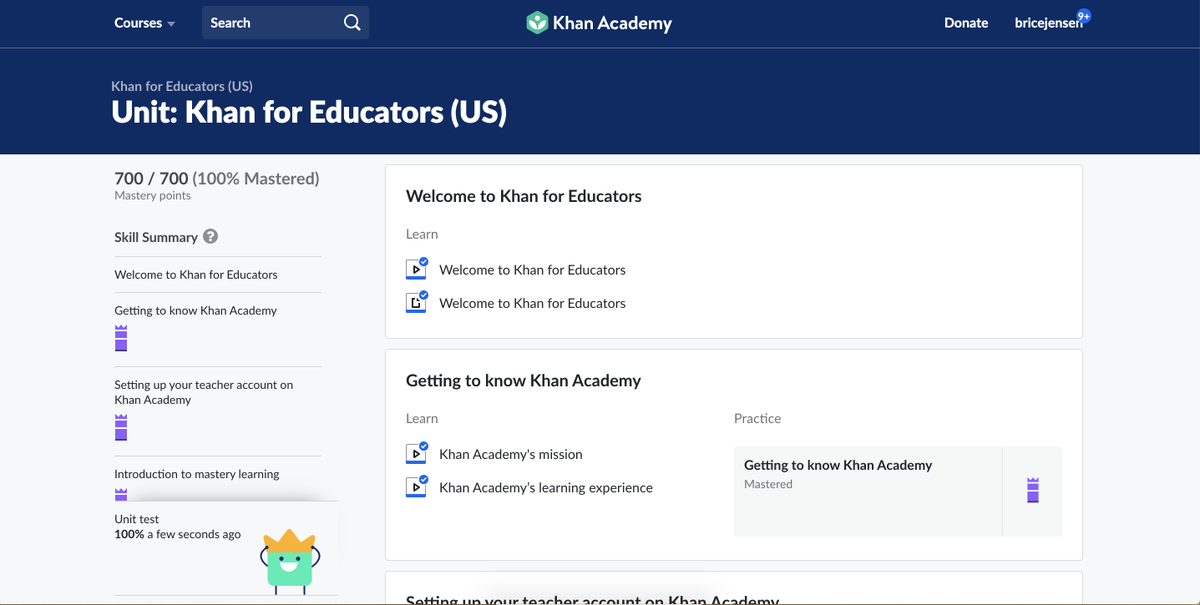bricejensen's tweet photo. Completed a great in-depth training from @KhanAcademy: https://t.co/GKtrXnWOcD @TeachWithKhan #KhanForEducators Got an A+ :D https://t.co/IXz0vg6ODn
