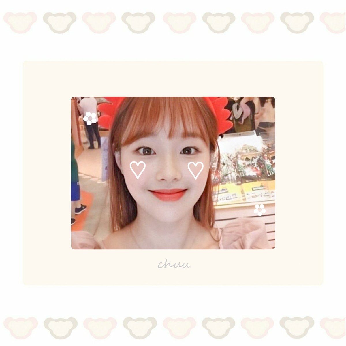 、츄 🎟 ♡̵  
  
          (Chuu) 𝓶ade in 99 ∘ ☁️
           ┊͙ แลกฟอล 𓐄 ตามทัก   ̼  ˑ  

 / ยพท ลฟตท 🎠 ᴗ ･