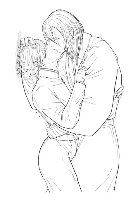 宇善落書き
接吻注意です。

抑え込んで仕留めるタイプの宇髄さん 