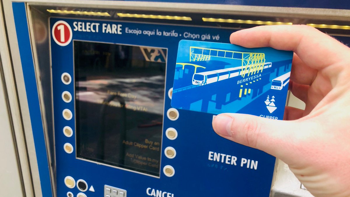 clipper card bus