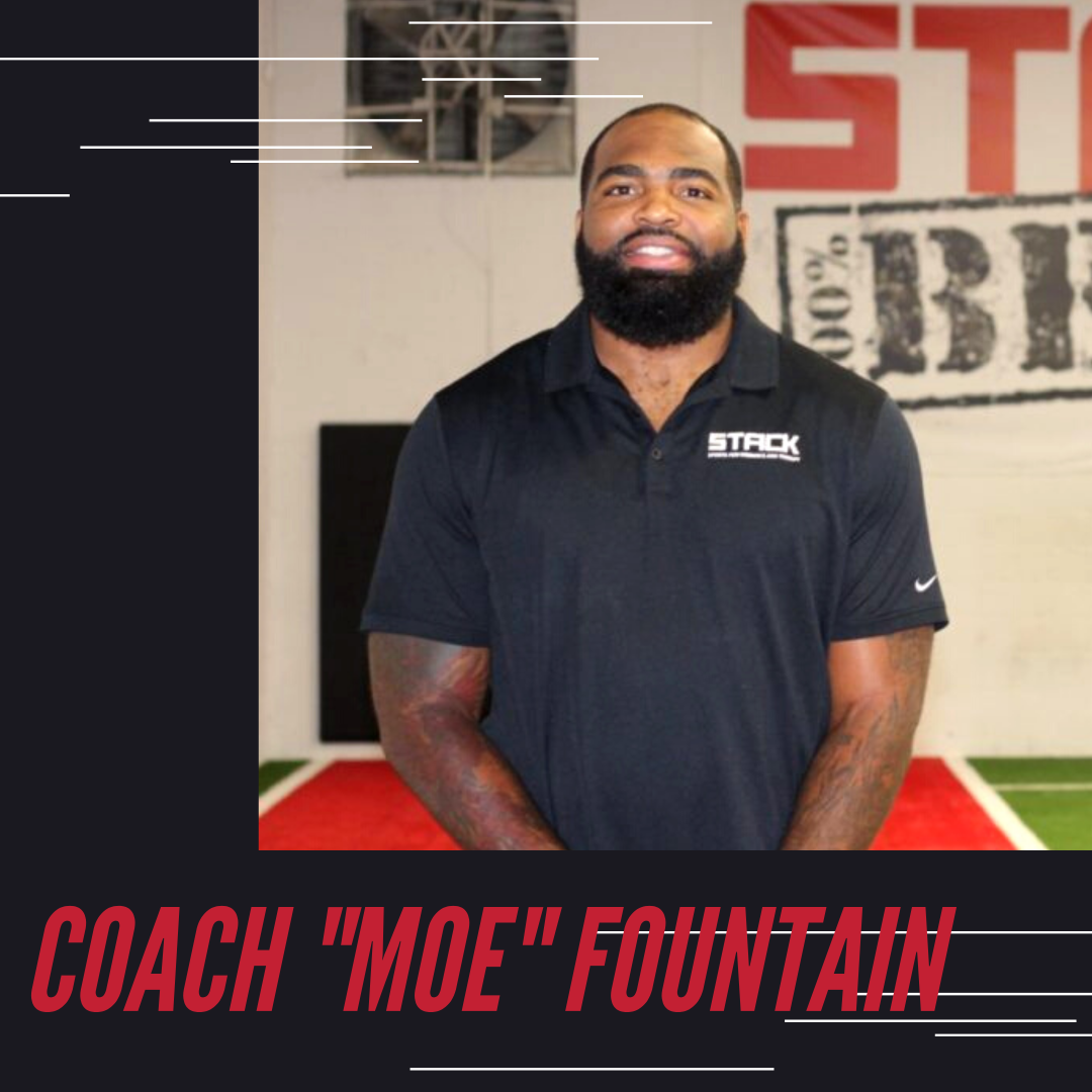 ATL_STACK's tweet photo. Have you met Coach “Moe” Fountain? After retiring from the NFL in 2014, he wasn't sure what "life after football" had in store, but this family-man found his sports-fix and home team when founding STACK with his wife, Nicole. #STACKatl https://t.co/QFy1OeCF56