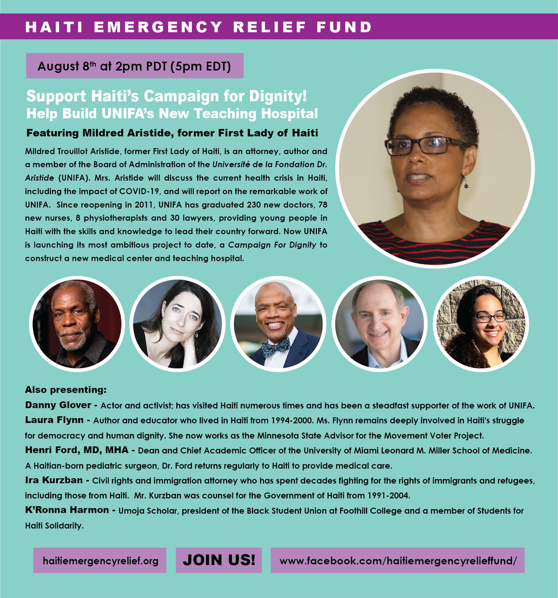 BabaKofiFHDA's tweet photo. Haiti Emergency Relief Fund Virtual Panel to fund UNIFA's Teaching Hospital to deal with #COVID19 crisis
On the panel will be our own K'ronna Harmon (@Miss_Kronna), a @FoothillUmoja Scholar, president of @BSU_FAM &amp; member of Students for Haiti Solidarity.
https://t.co/AcmH6Fs8RC https://t.co/k0lIF4sSYq