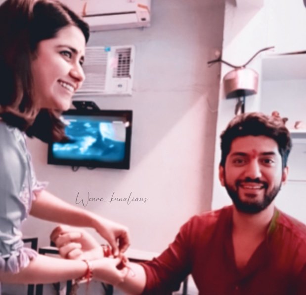 Happy Rakshabandhan to all😻❤
.
#KunalJaisingh #Ashmika #AheliBhatacharya #PalakJain 
#HappyRakshaBandhan