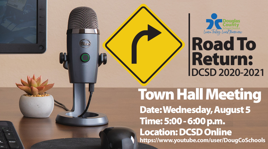 DCSD Road to Return Town Hall Community Meeting

We are listening! Please join us for a community conversation about the DCSD Road to Return.

Date: Wednesday, August 5
Time: 5:00 p.m. - 6:00 p.m.
Online Event: youtube.com/user/DougCoSch…
RSVP Here:
docs.google.com/forms/d/e/1FAI…
