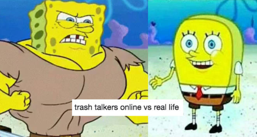 Johnstown_Steel's tweet photo. I think we were all trash-talkers at some points in our lives 😆 😅, like if you agree! #StrongAsSteel #SteelStrong #LetsGoSteel #R6S #Valorant #CallOfDuty #RocketLeague #Apex #Fortnite #CSGO #MemeMonday https://t.co/6sot3fvLrm