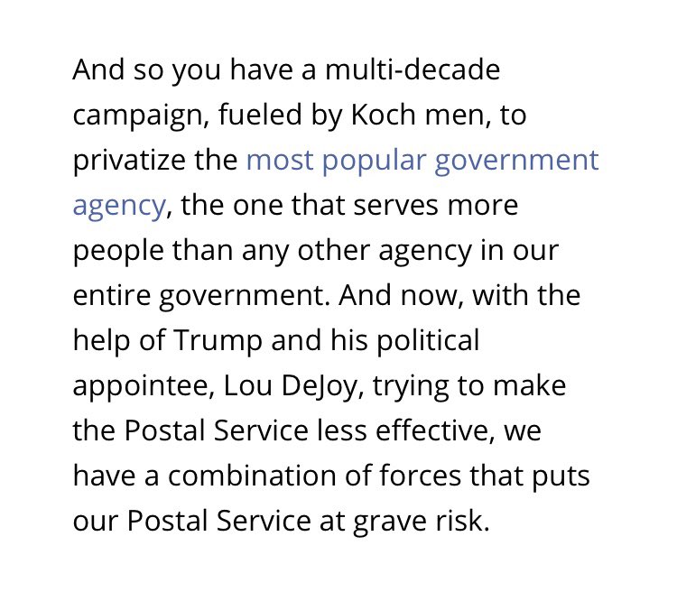 ‘A Combination of Forces Puts Our Postal Service at Grave Risk’ ( #KochNetwork)  https://fair.org/home/a-combination-of-forces-puts-our-postal-service-at-grave-risk/?utm_source=rss&utm_medium=rss&utm_campaign=a-combination-of-forces-puts-our-postal-service-at-grave-risk